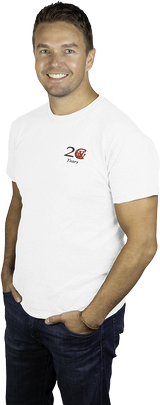 Men's White 20th Anniversary T-shirt 1