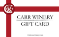 Carr Winery Gift Card